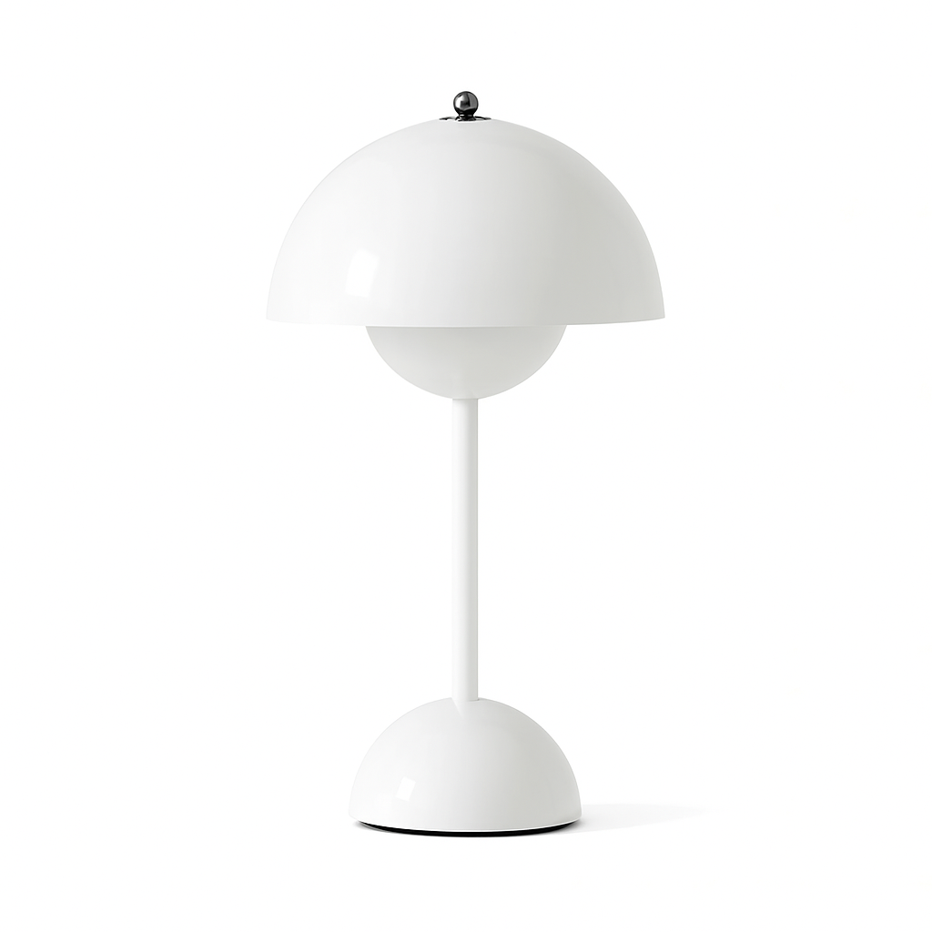USB Rechargeable Mushroom Table Lamp – 3 Brightness Levels, Touch Control, LED Night Light