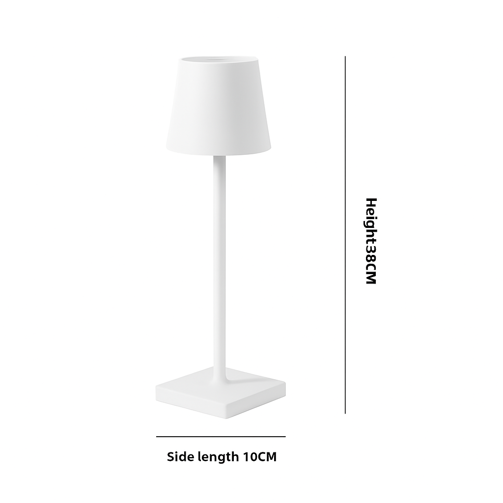 Rechargeable LED Touch Table Lamp – 3 Color Modes, Dimmable, Cordless Bedside & Desk Light